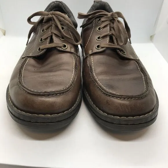 Pikolinos Mens Leather Lace Up Shoes Size EUR 43 US 9.5-10 Brown Casual Dress