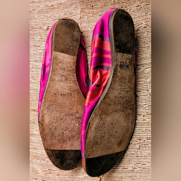 Pink Lanvin Ballet Flats