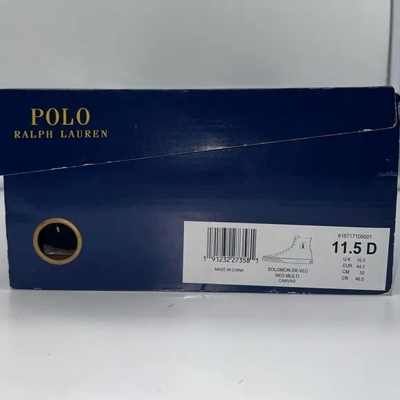 Polo by Ralph Lauren Solomon American Flag Print Sneakers