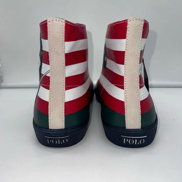 Polo by Ralph Lauren Solomon American Flag Print Sneakers