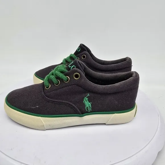 Polo Ralph Lauren Shoe Toddler 11 Boys Blue Canvas Sneakers