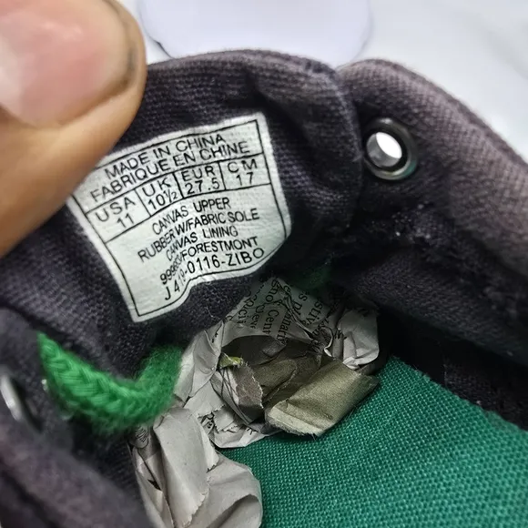 Polo Ralph Lauren Shoe Toddler 11 Boys Blue Canvas Sneakers
