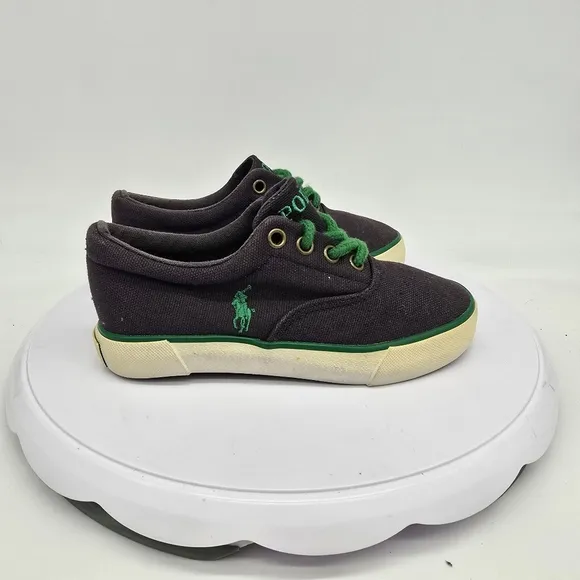 Polo Ralph Lauren Shoe Toddler 11 Boys Blue Canvas Sneakers