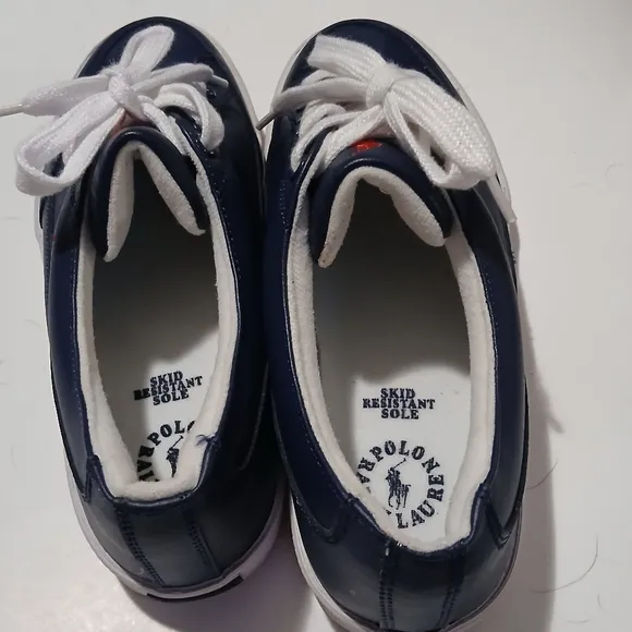 Polo Ralph Lauren Sneakers with Skid-Resistant Sole. Size 9.5D