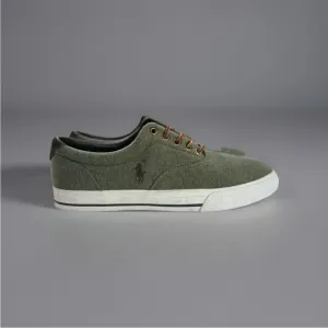 Polo Ralph Lauren Vaughn Fashion Casual Sneakers Green Size 11