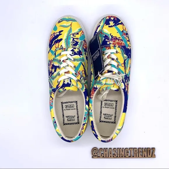 Polo Ralph Lauren’s Harpoon Surf Rider Men’s Sneakers Size 10
