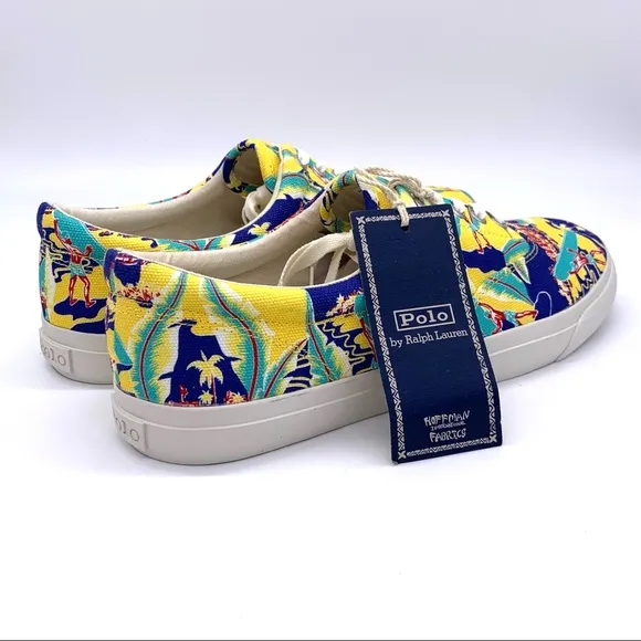 Polo Ralph Lauren’s Harpoon Surf Rider Men’s Sneakers Size 10