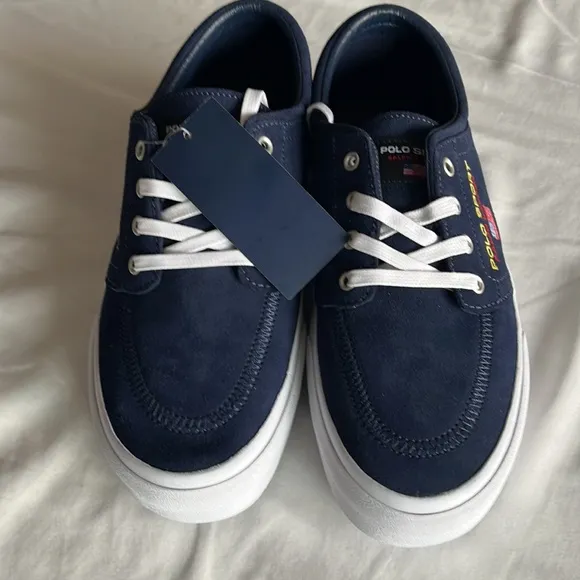 Polo sports Ralph Lauren’s men’s boat shoes NWT/BOX