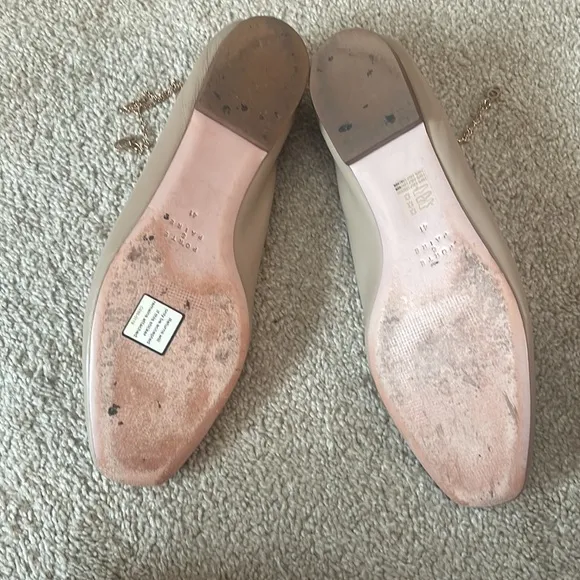 Porte and Paire Ankle Chain Flats
