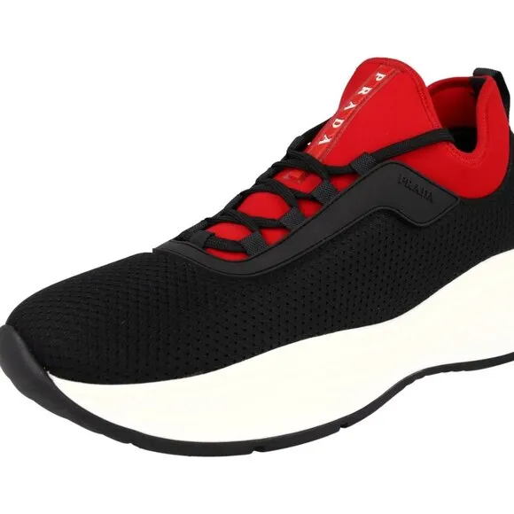 Prada Neoprene Rete Sneakers Mens