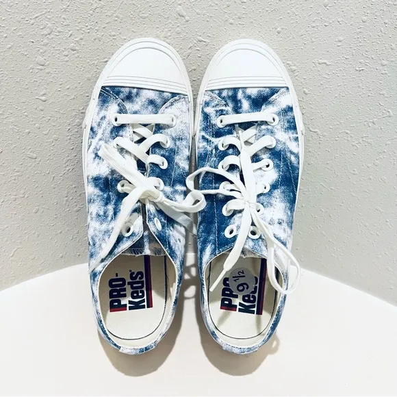 Pro-Keds Men’s Royal Low Top Tie Dye Canvas Sneakers Size 9.5 NWT