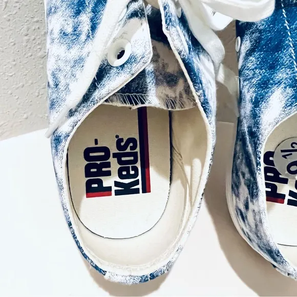 Pro-Keds Men’s Royal Low Top Tie Dye Canvas Sneakers Size 9.5 NWT