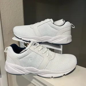 Propet Stability X MAA012M Shoes Mens Sz 10.5 X (3E) Walking Athletic White Navy