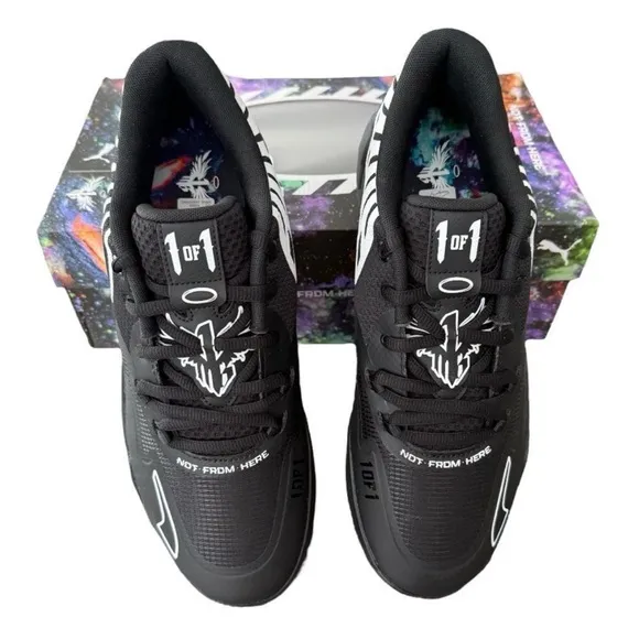 Puma LaMelo Ball MB.01 Lo Puma Basketball Shoes Men’s Size 12 Regular Black