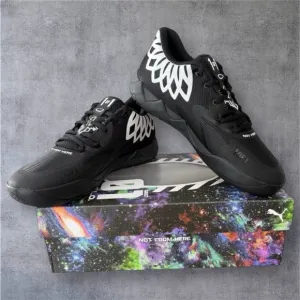 Puma LaMelo Ball MB.01 Lo Puma Basketball Shoes Men’s Size 12 Regular Black