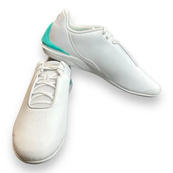 Puma Mapf1 Drift Lace Up Mens Size 10 White Sneakers Casual Shoes 307196-08‎