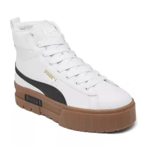 Puma  Mayze Mid Platform 381170-03 Womens  Sneakers Shoes White US 7