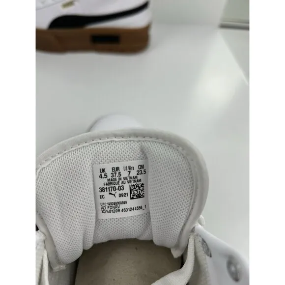 Puma  Mayze Mid Platform 381170-03 Womens  Sneakers Shoes White US 7