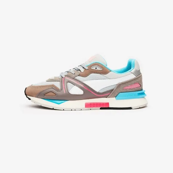 Puma Mirage Max Low Mens Casual Shoes Steel Gray/Egg Nog 375167-01 NEW Size 8