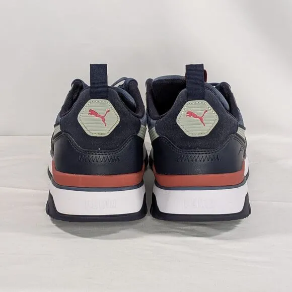 Puma R78 Trek Lace Up Mens Blue Red Gray Sneakers Casual Shoes 38072825