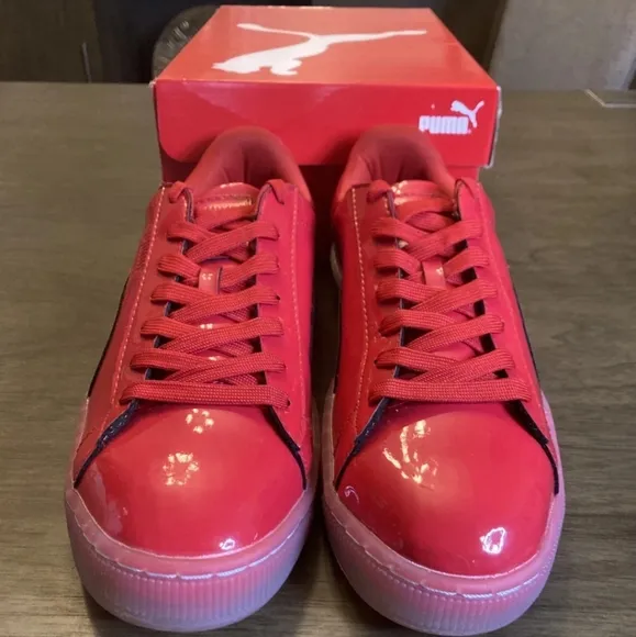 Puma Red Ice Bottom Sneakers