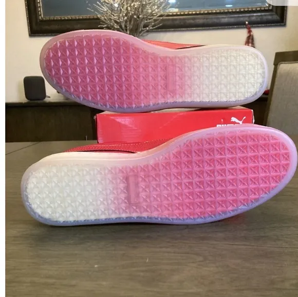 Puma Red Ice Bottom Sneakers