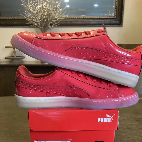 Puma Red Ice Bottom Sneakers
