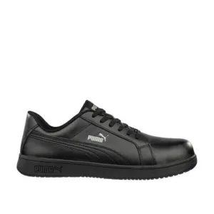 Puma Safety Iconic 640105 Women's US 6 Black Composite Toe Work Shoes ZPO2042