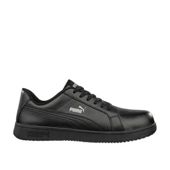 Puma Safety Iconic 640105 Women's US 6 Black Composite Toe Work Shoes ZPO2042