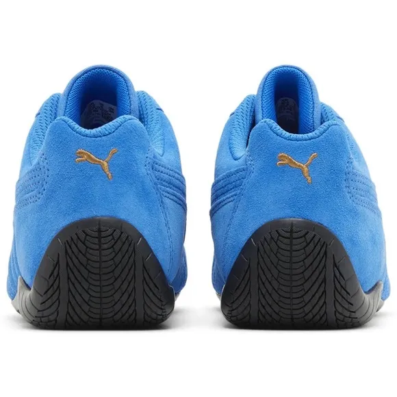 Puma Speedcat Shield SD Suede Sneakers in Ultra Blue Black