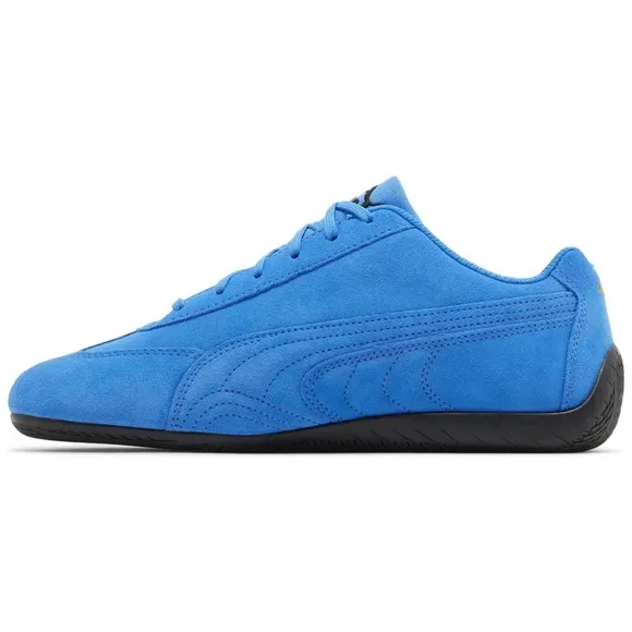 Puma Speedcat Shield SD Suede Sneakers in Ultra Blue Black