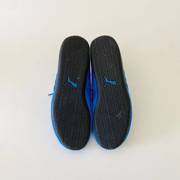 Puma Speedcat Shield SD Suede Sneakers in Ultra Blue Black