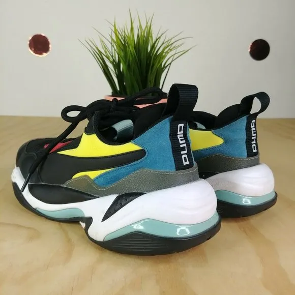 PUMA Thunder Spectra Black 36751601 Sneakers Women's Size 6
