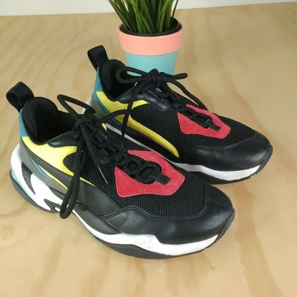 PUMA Thunder Spectra Black 36751601 Sneakers Women's Size 6