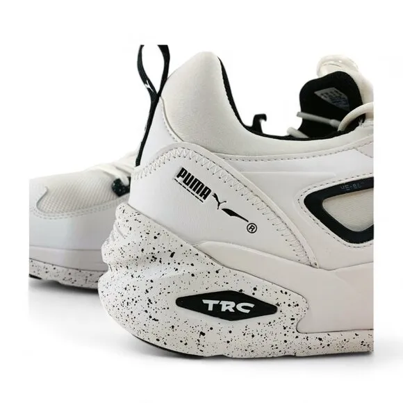Puma TRC Blaze Chance White Black Sneakers Men's Shoes 386430-01