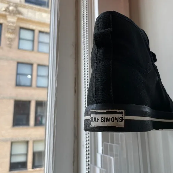 Raf Simons x Adidas Matrix Spirit W7 M6 - Canvas Logo Sneakers