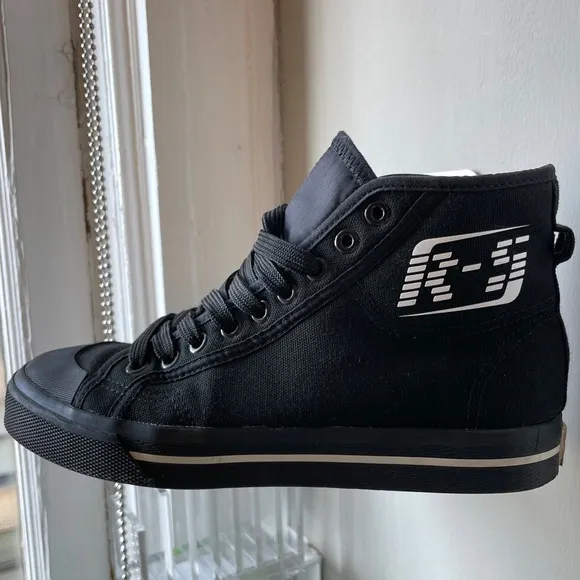 Raf Simons x Adidas Matrix Spirit W7 M6 - Canvas Logo Sneakers
