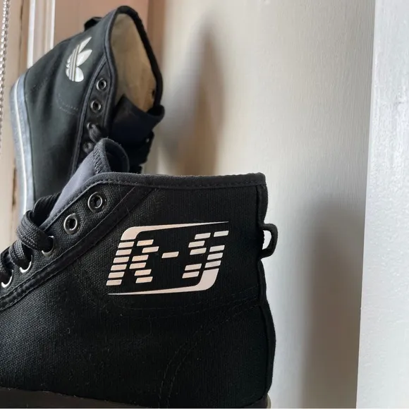 Raf Simons x Adidas Matrix Spirit W7 M6 - Canvas Logo Sneakers