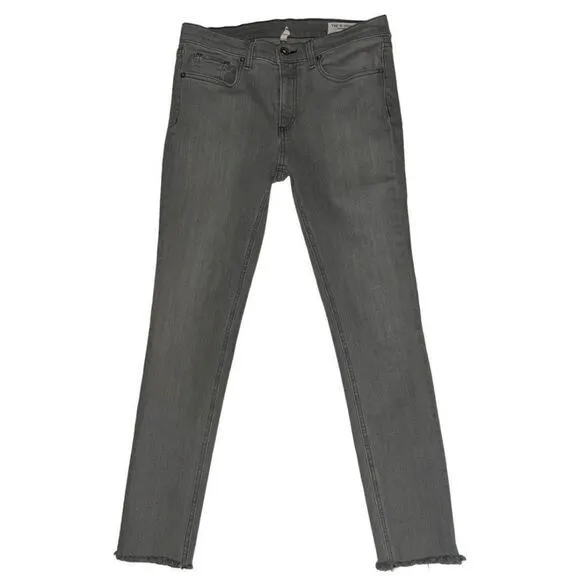 Rag‎ &amp; Bone Ankle Skinny Jeans color Burmese style#W1526K120BUR grey Size 29