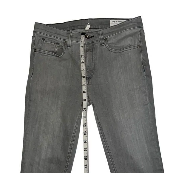Rag‎ &amp; Bone Ankle Skinny Jeans color Burmese style#W1526K120BUR grey Size 29