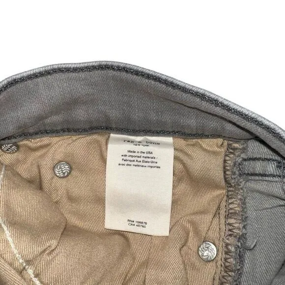 Rag‎ &amp; Bone Ankle Skinny Jeans color Burmese style#W1526K120BUR grey Size 29
