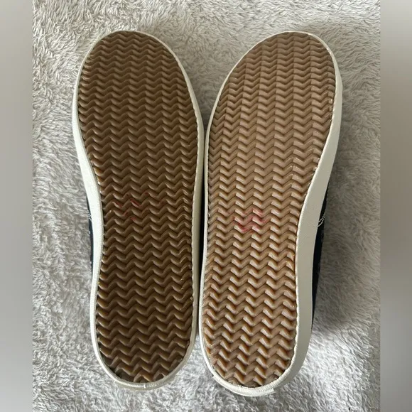 RAG &amp; BONE Black Canvas Court Sneaker size 39