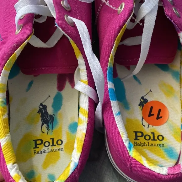 Ralph Lauren men’s canvas sneakers