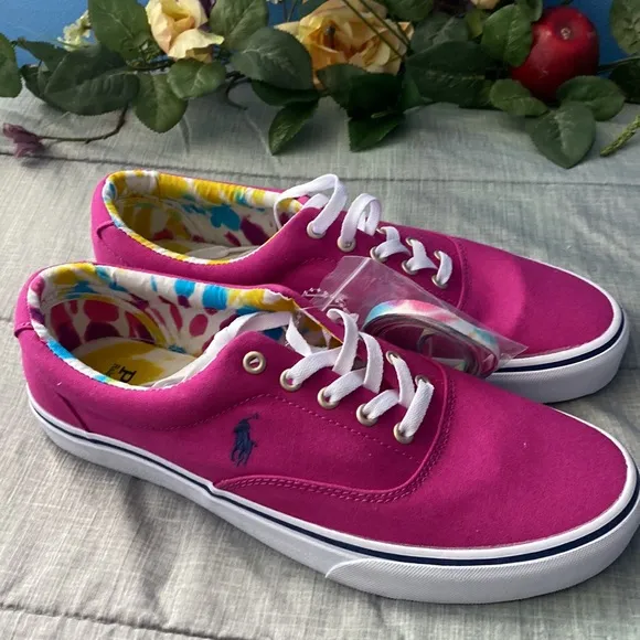 Ralph Lauren men’s canvas sneakers