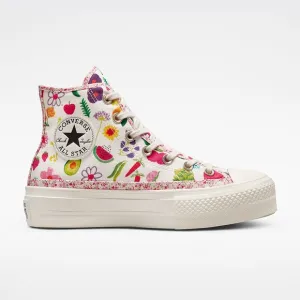 Rare Converse Chuck Taylor All Star High Festival Smoothie Fruits Flowers 6.5