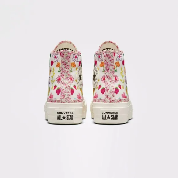 Rare Converse Chuck Taylor All Star High Festival Smoothie Fruits Flowers 6.5
