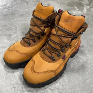 Red Wing 2691 Waterproof Hiking Work Boots Men's 7 D Brown Leather EH ASTM F2413