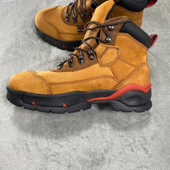 Red Wing 2691 Waterproof Hiking Work Boots Men's 7 D Brown Leather EH ASTM F2413