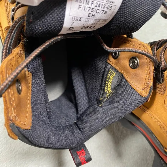 Red Wing 2691 Waterproof Hiking Work Boots Men's 7 D Brown Leather EH ASTM F2413