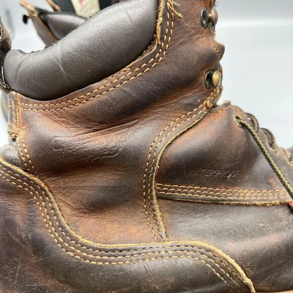 Red Wing 4215 Mens 10 USA made Leather Boots Steel Toe Electrical hazard